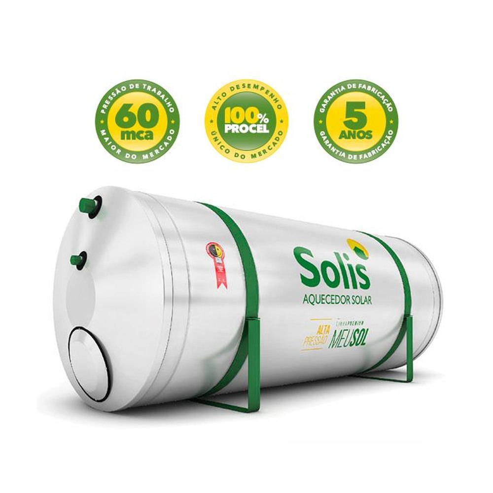 Reservatório Meusol Solis Alta Pressão Inox 304