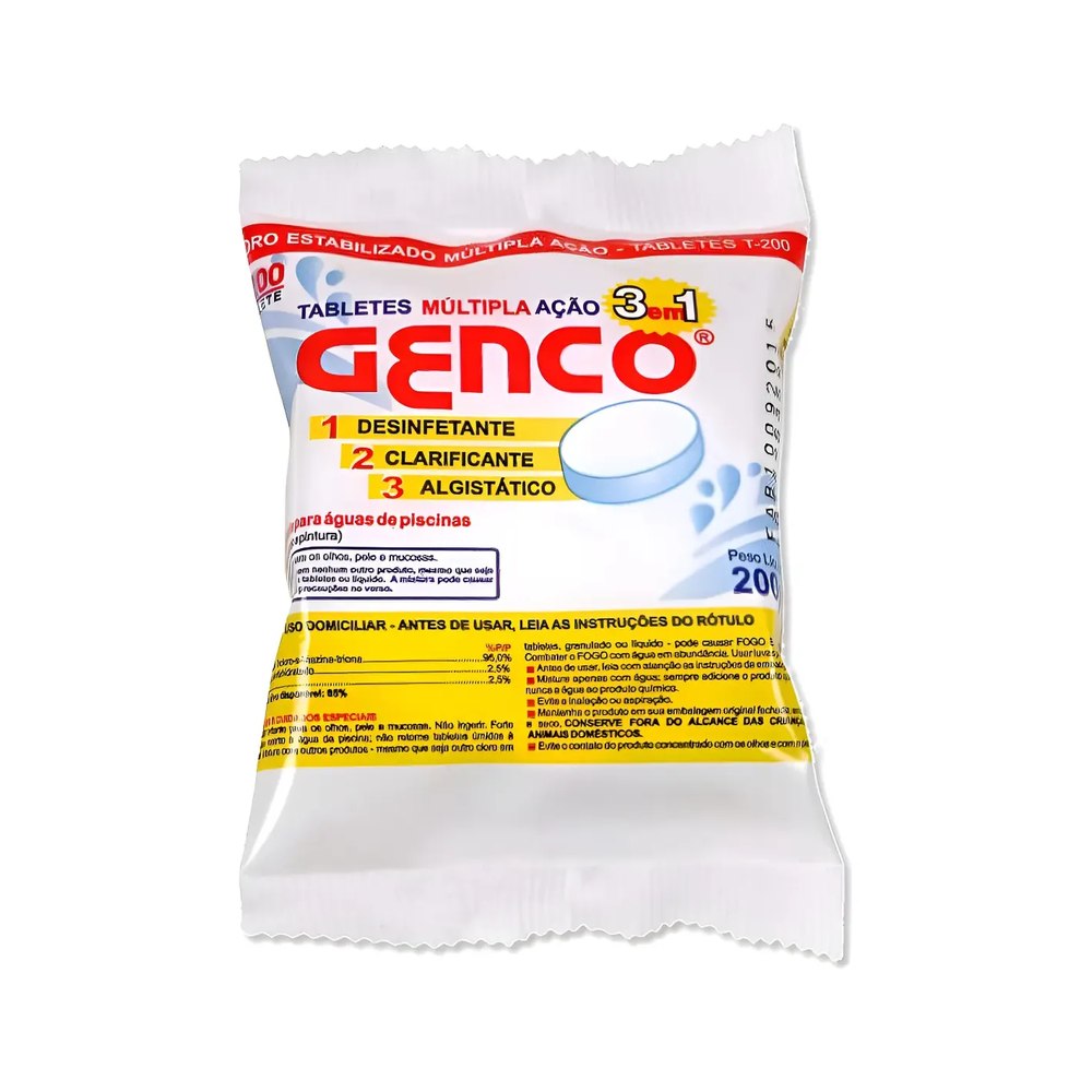 Tablete Múltipla Ação 3 em 1 Genco